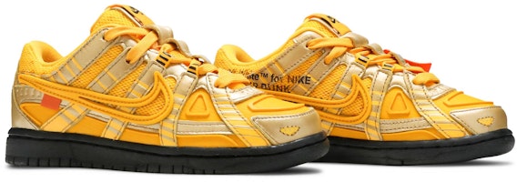 (PS) Off-White x Nike Air Rubber Dunk 'University Gold' Sepatu Pria Wanita CW7410-700 Cheap (PS) Off-White x Nike Air Rubber Dunk 'University Gold' Sepatu Pria Wanita CW7410-700