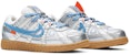 (PS) Off-White x Nike Air Rubber Dunk 'University Blue' Biru Universiti CW7410-100