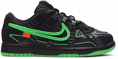 (Preschool) Off-White x Nike Rubber Dunk 'Green Strike' CW7410-001 (Preschool) Off-White x Nike Rubber Dunk 'Green Strike' CW7410-001