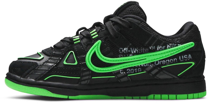 (PS) Off-White x Nike Rubber Dunk 'Green Strike' Hijau Menyala CW7410-001 Lookbook (PS) Off-White x Nike Rubber Dunk 'Green Strike' Hijau Menyala CW7410-001