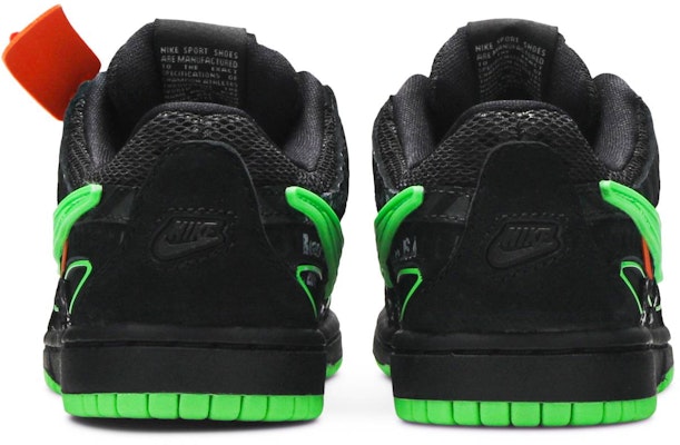 (PS) Off-White x Nike Rubber Dunk 'Green Strike' Verde Fluorescente CW7410-001 Details for (PS) Off-White x Nike Rubber Dunk 'Green Strike' Verde Fluorescente CW7410-001