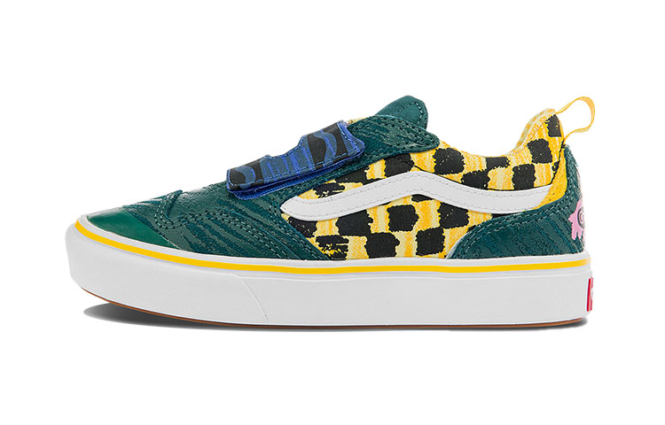 Vans Crayola x Comfycush New Skool V 'Green Yellow Black' VN0A4U1PARJ