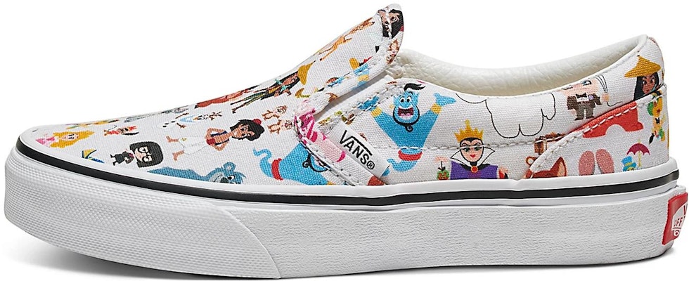 (Preschool) On x Vans Customs x Disney 100 Multi Character Slip-On Shoes 'White Multi' VN0A3VC1477 Buy (Preschool) On x Vans Customs x Disney 100 Multi Character Slip-On Shoes 'White Multi' VN0A3VC1477