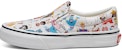 (PS) On x Vans Customs x Disney 100 Pelbagai Watak Kasut Slip-On 'Putih Pelbagai' VN0A3VC1477