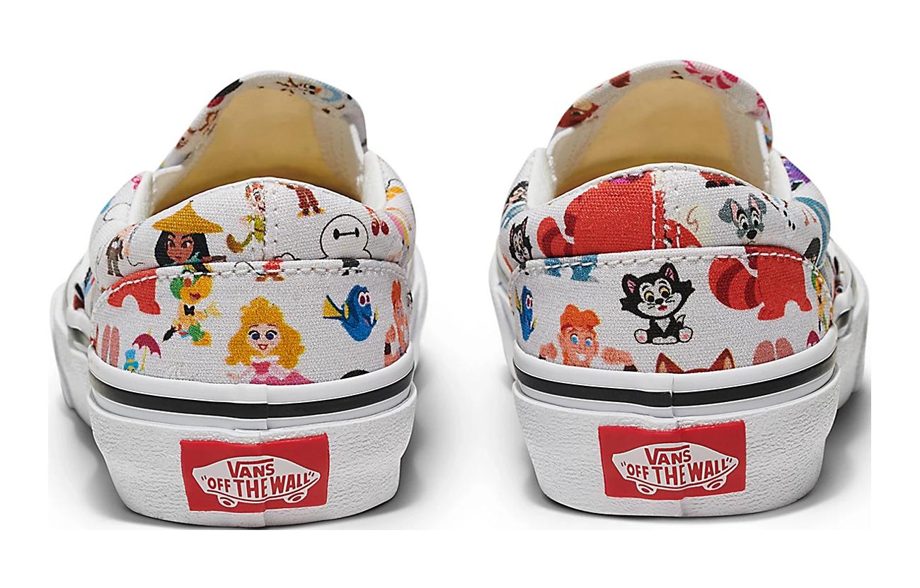 Lookbook (PS) On x Vans 定制 x 迪士尼100周年 多角色休闲鞋 '白色多色' VN0A3VC1477