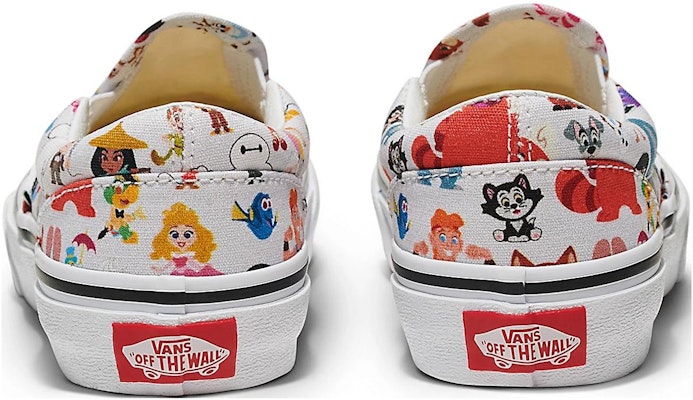 (Preschool) On x Vans Customs x Disney 100 Multi Character Slip-On Shoes 'White Multi' VN0A3VC1477 Lookbook (Preschool) On x Vans Customs x Disney 100 Multi Character Slip-On Shoes 'White Multi' VN0A3VC1477
