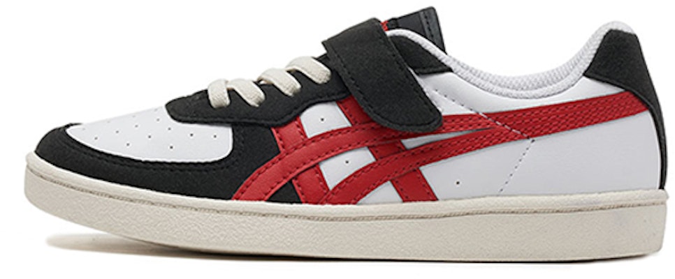 (Preschool) Onitsuka Tiger Gsm 'Black White Red' 1184A080-100 Buy (Preschool) Onitsuka Tiger Gsm 'Black White Red' 1184A080-100