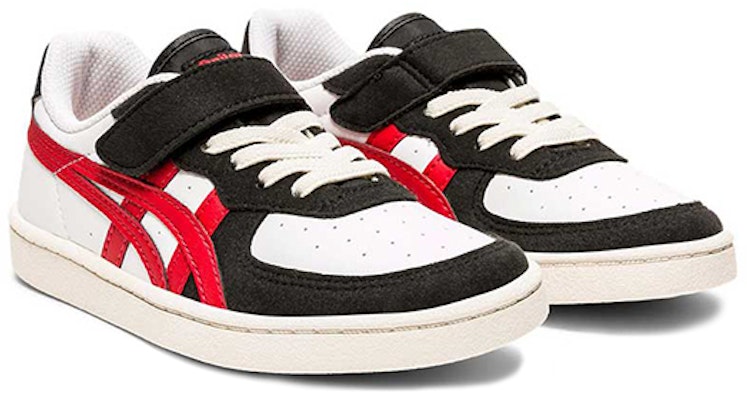 (Preschool) Onitsuka Tiger Gsm 'Black White Red' 1184A080-100 Lookbook (Preschool) Onitsuka Tiger Gsm 'Black White Red' 1184A080-100
