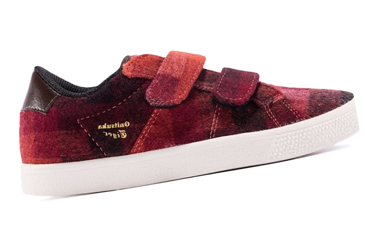 Order 中童 Onitsuka Tiger鬼塚虎 LawnShip PS 低筒 兒童板鞋 紅格