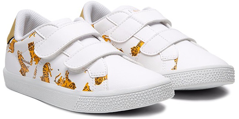 (Preschool) Onitsuka Tiger Lawnship 'White Yellow' 1184A063-100 Order (Preschool) Onitsuka Tiger Lawnship 'White Yellow' 1184A063-100