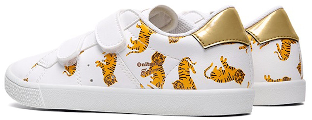 (Preschool) Onitsuka Tiger Lawnship 'White Yellow' 1184A063-100 Lookbook (Preschool) Onitsuka Tiger Lawnship 'White Yellow' 1184A063-100