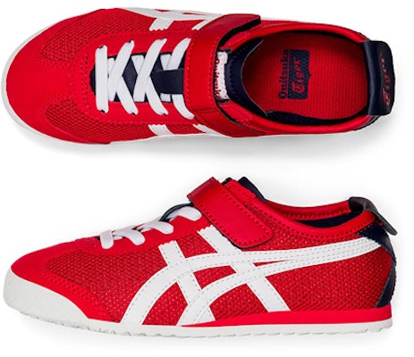 (Preschool) Onitsuka Tiger Mexico 66 - Red 1184A128-600 Shop (Preschool) Onitsuka Tiger Mexico 66 - Red 1184A128-600