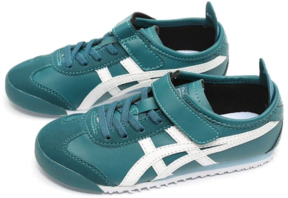 中童 Onitsuka Tiger Mexico 66 復古運動休閒鞋 綠白 Lookbook 中童 Onitsuka Tiger Mexico 66 復古運動休閒鞋 綠白
