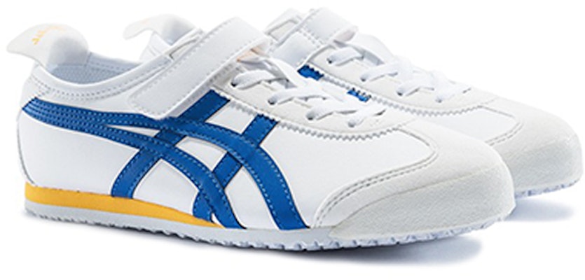 (PS) Onitsuka Tiger Meksiko 66 'Putih Biru Kuning' Sneakers 1184A033-102 Order (PS) Onitsuka Tiger Meksiko 66 'Putih Biru Kuning' Sneakers 1184A033-102