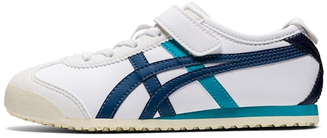 (Preschool) Onitsuka Tiger Mexico 66 K White/Blue 1184A049-104 (Preschool) Onitsuka Tiger Mexico 66 K White/Blue 1184A049-104