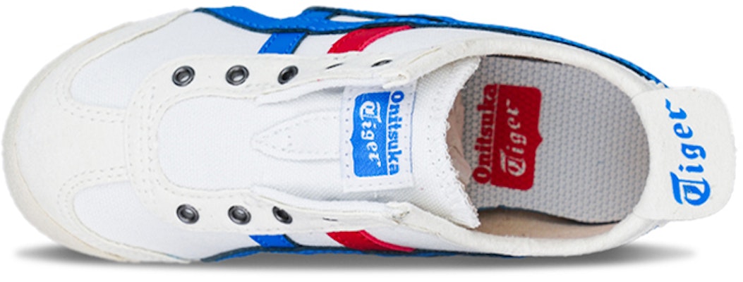 (Preschool) Onitsuka Tiger Mexico 66 Slip-On 'White Directoire Blue' 1184A085-100 Shop (Preschool) Onitsuka Tiger Mexico 66 Slip-On 'White Directoire Blue' 1184A085-100