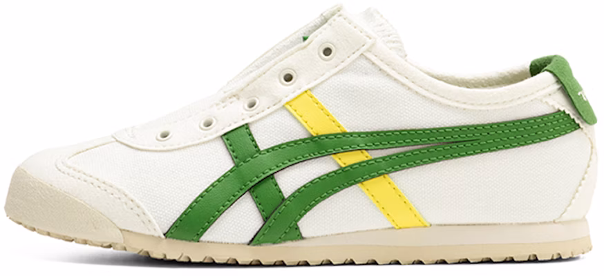 (Preschool) Onitsuka Tiger Mexico 66 Slip On 'Cream Spinach Green' 1184A085-103 Buy (Preschool) Onitsuka Tiger Mexico 66 Slip On 'Cream Spinach Green' 1184A085-103