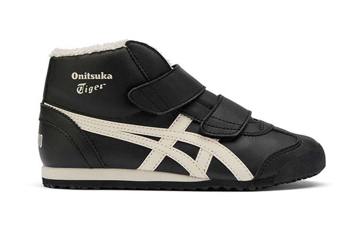 Order (Preschool) Onitsuka Tiger Mexico Mid Runner 'Black White' 1184A155-001
