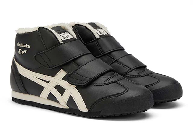 (Preschool) Onitsuka Tiger Mexico Mid Runner 'Black White' 1184A155-001 Lookbook (Preschool) Onitsuka Tiger Mexico Mid Runner 'Black White' 1184A155-001