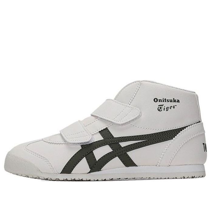 (Preschool) Onitsuka Tiger Mexico Mid Runner 'White Black' 1184A132-102
