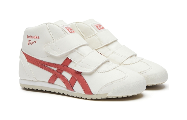 Order (PS) Onitsuka Tiger Mexico Mid Runner Blanco/Rojo 1184A132-101