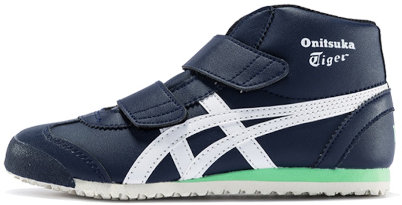 (Preschool) Onitsuka Tiger Mexico Mid Runnner Sneakers 'Navy' 1184A031-400 Buy (Preschool) Onitsuka Tiger Mexico Mid Runnner Sneakers 'Navy' 1184A031-400