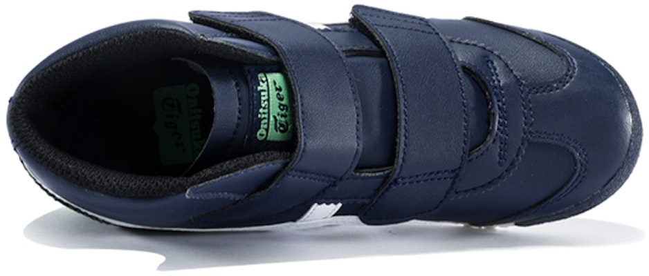 (Preschool) Onitsuka Tiger Mexico Mid Runnner Sneakers 'Navy' 1184A031-400 Lookbook (Preschool) Onitsuka Tiger Mexico Mid Runnner Sneakers 'Navy' 1184A031-400