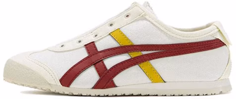 (Preschool) Onitsuka Tiger Serrano 'White Burgundy Yellow' 1184A085-108 (Preschool) Onitsuka Tiger Serrano 'White Burgundy Yellow' 1184A085-108