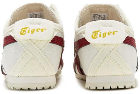 (Preschool) Onitsuka Tiger Serrano 'White Burgundy Yellow' 1184A085-108 Purchase (Preschool) Onitsuka Tiger Serrano 'White Burgundy Yellow' 1184A085-108
