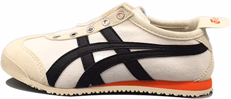 (Preschool) Onitsuka Tiger Slip On 'White Black Orange' D3K0N-0090K (Preschool) Onitsuka Tiger Slip On 'White Black Orange' D3K0N-0090K