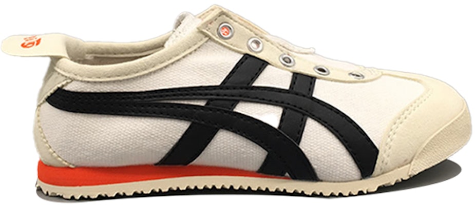 中童 Onitsuka Tiger 滑入式 白黑橙 Order 中童 Onitsuka Tiger 滑入式 白黑橙