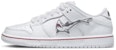 (PS) Oski x Nike SB Dunk Low 'Great White' Putih DJ3758-105