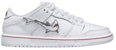 (PS) Oski x Nike SB Dunk Low 'Great White' Putih DJ3758-105