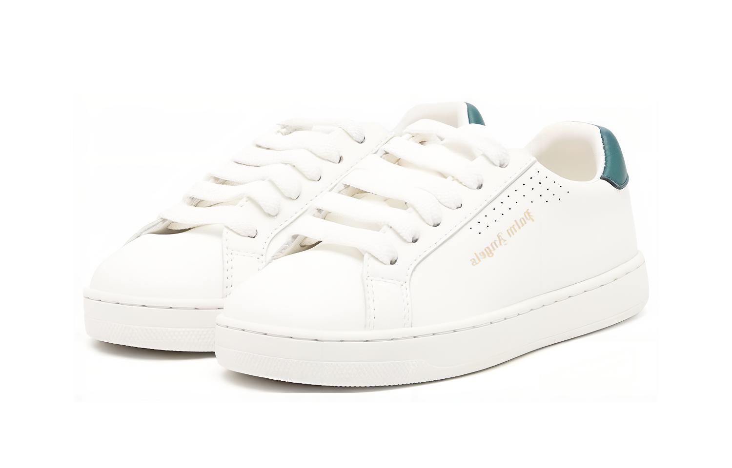 (PS) Palm Angels Low Top Lace-Up Sneaker 'White'