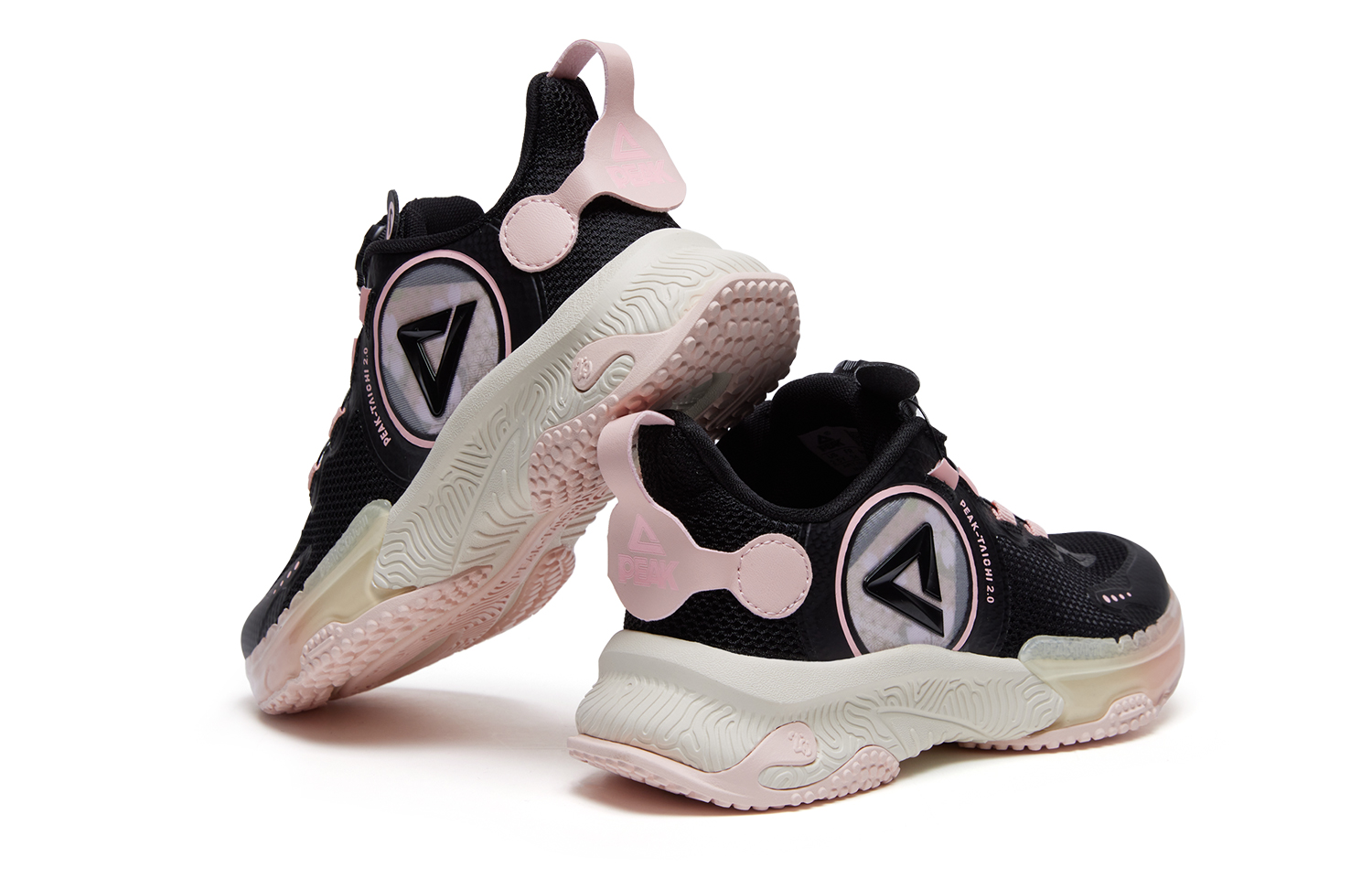 (PS) Peak Taichi Running Shoes 'Black Hot Pink' 圖 4