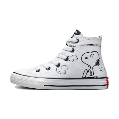 (PS) Converse Peanuts Chuck Taylor All Star 'White Black Red'