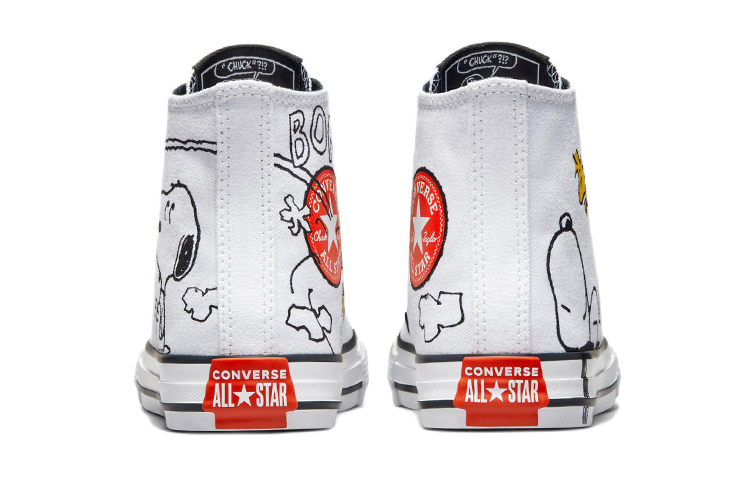 Purchase (PS) Converse Peanuts x Chuck Taylor All Star 'Blanco Negro Rojo' A01869C