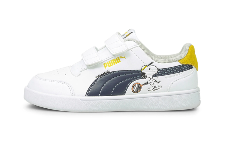 (Preschool) Peanuts x Puma Shuffle 'Woodstock - White Maize' 375740-01