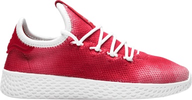 (Preschool) Pharrell x adidas Tennis Hu C 'Scarlet White' BB6838 (Preschool) Pharrell x adidas Tennis Hu C 'Scarlet White' BB6838