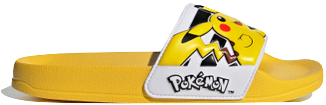 (Preschool) Pokemon x adidas Adilette Shower Slides J 'Pikachu' FW7430 Order (Preschool) Pokemon x adidas Adilette Shower Slides J 'Pikachu' FW7430