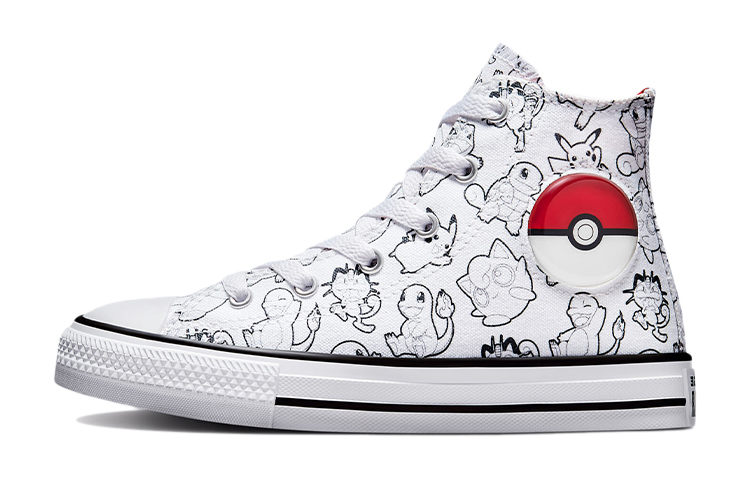 Buy (PS) 宝可梦 x 匡威Chuck Taylor All Star高帮 '精灵球' A01230C