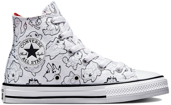 (PS) 宝可梦 x 匡威Chuck Taylor All Star高帮 '精灵球' A01230C Order (PS) 宝可梦 x 匡威Chuck Taylor All Star高帮 '精灵球' A01230C
