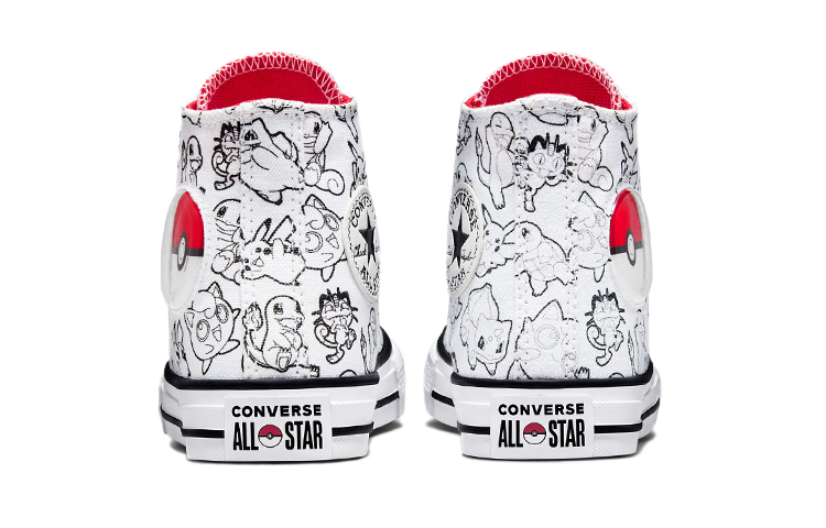 (PS) Pokemon Converse Chuck Taylor All Star High 'Poke Ball' 圖 5