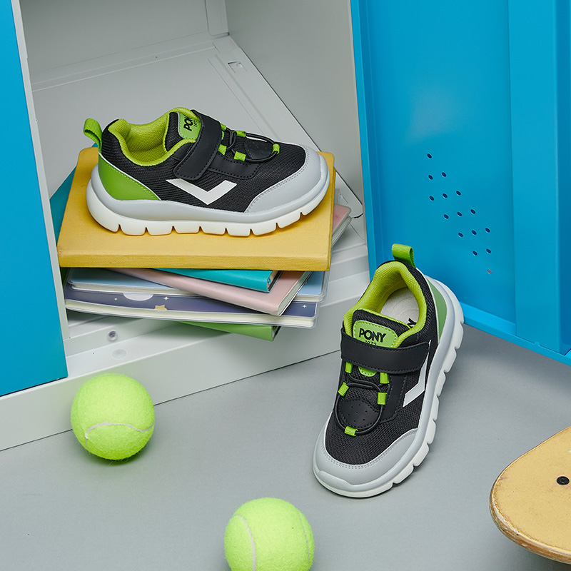 (PS) PONY ' Running Shoes Low 'Black Green' 圖 9