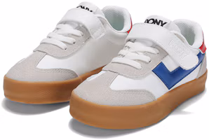 Lookbook 兒童 PONY BOARD-K大底休閒運動舒適 耐磨輕便 低幫 兒童板鞋 白藍紅