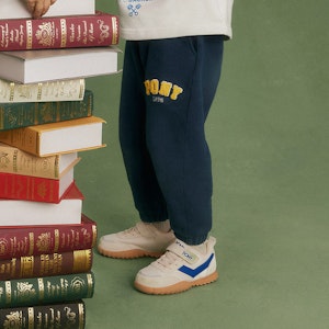 (PS) ポニー カジュアル「白&青」 234K1SO58NB 1