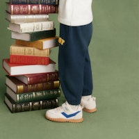 (PS) PONY 休闲鞋 '白蓝色' 234K1SO58NB 2