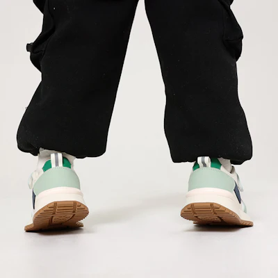 (PS) PONY Kasual 'Putih Hijau Hitam' 241K1SO01BG 10