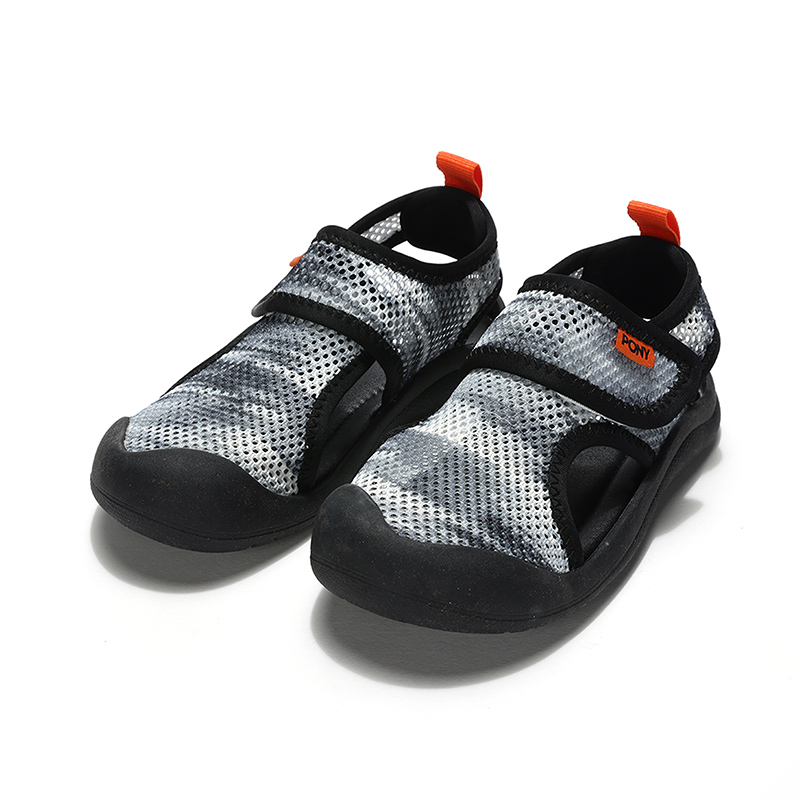 Lookbook (PS) Sandalia Casual PONY 'Negro Naranja' 242K1CA13BK