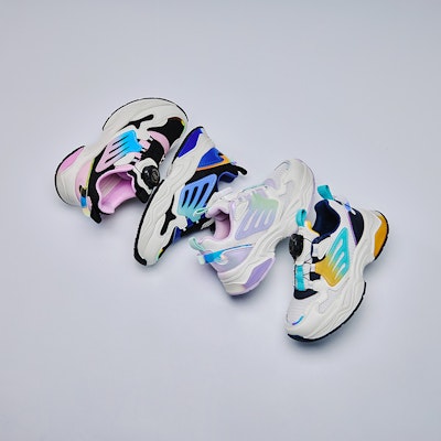 (PS) PONY Classic Runner 'Hitam Biru' 234K1MD55BK 1